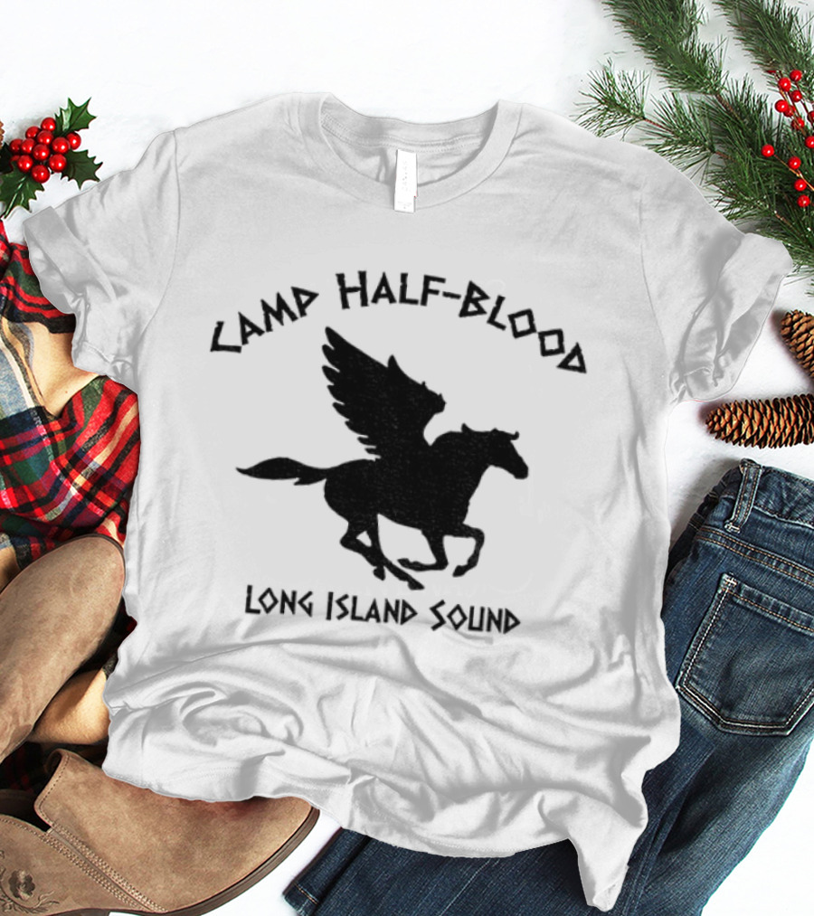 Camp Half Blood Pegasus Long Island Sound Halloween Costume T-Shirt