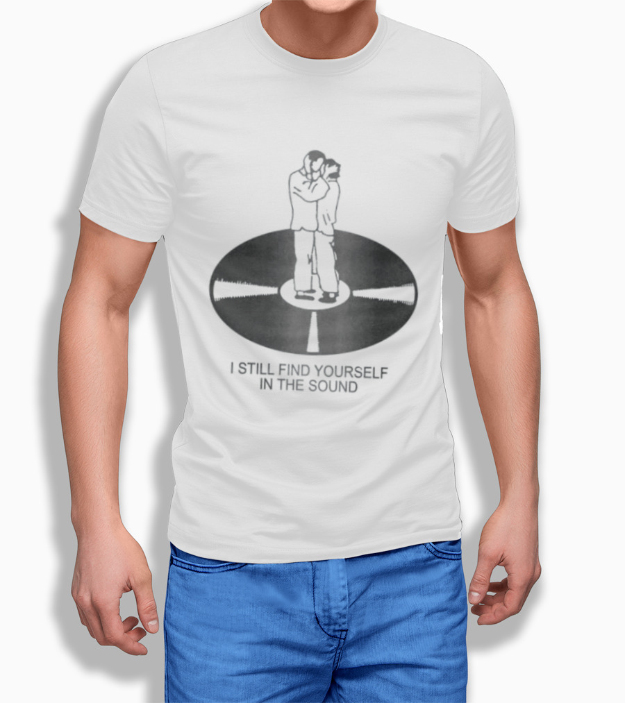 I Still Find Yourself In The Sound Vinyl Record Hugging Couple T-Shirt
