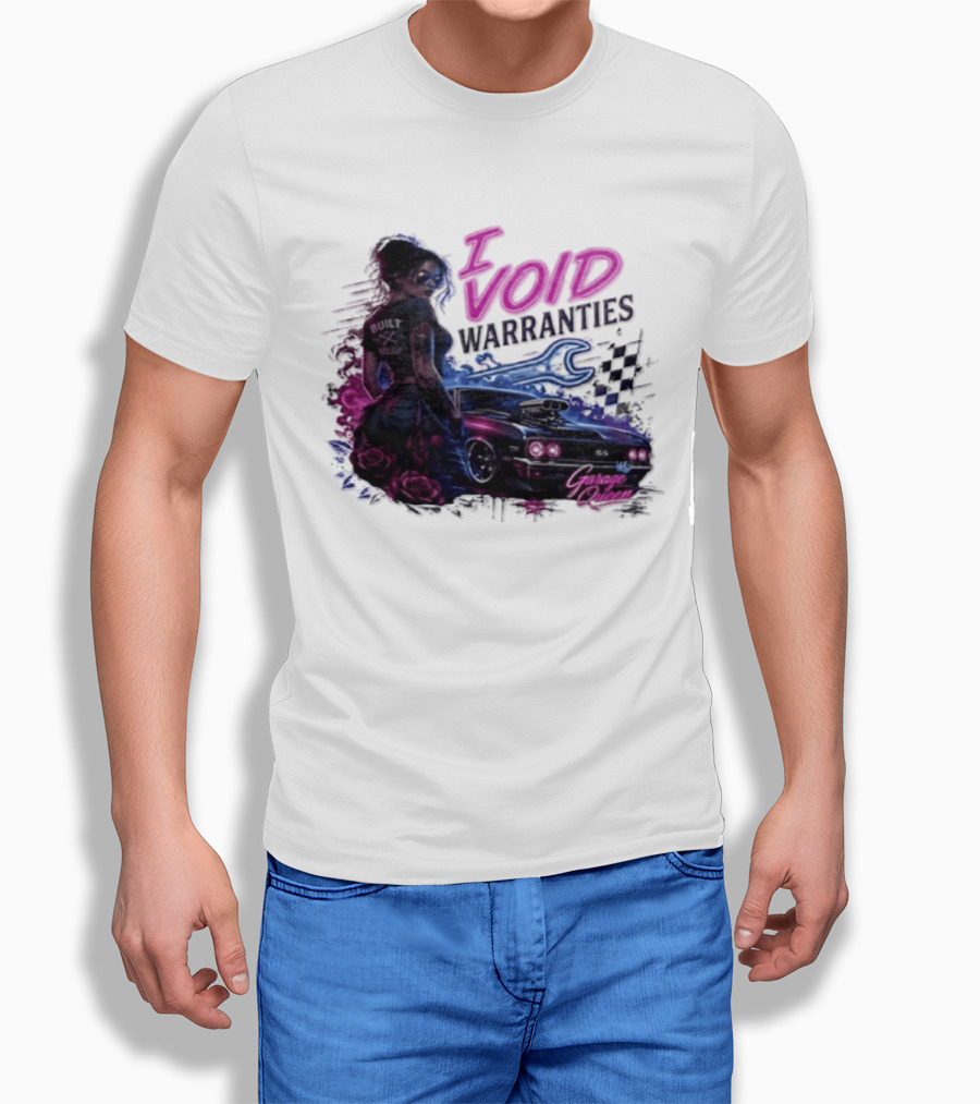 I Void Warranties Garage Queen Car Mechanic T-Shirt