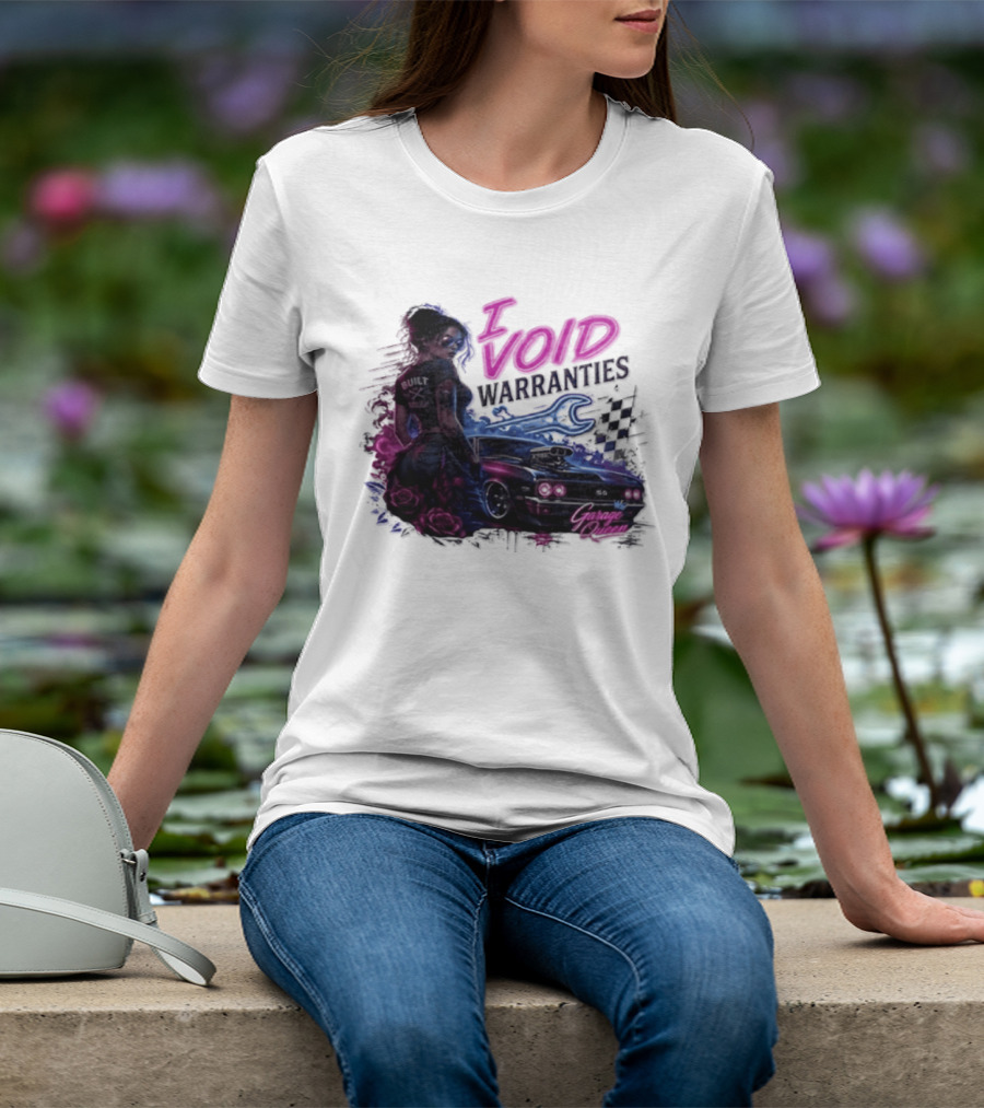 I Void Warranties Garage Queen Car Mechanic T-Shirt