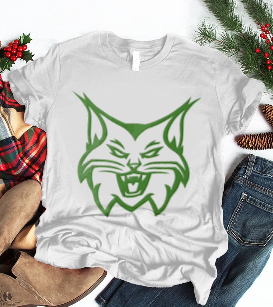 Kentucky Wildcats NCAA Green Snarling Cat Head T-Shirt