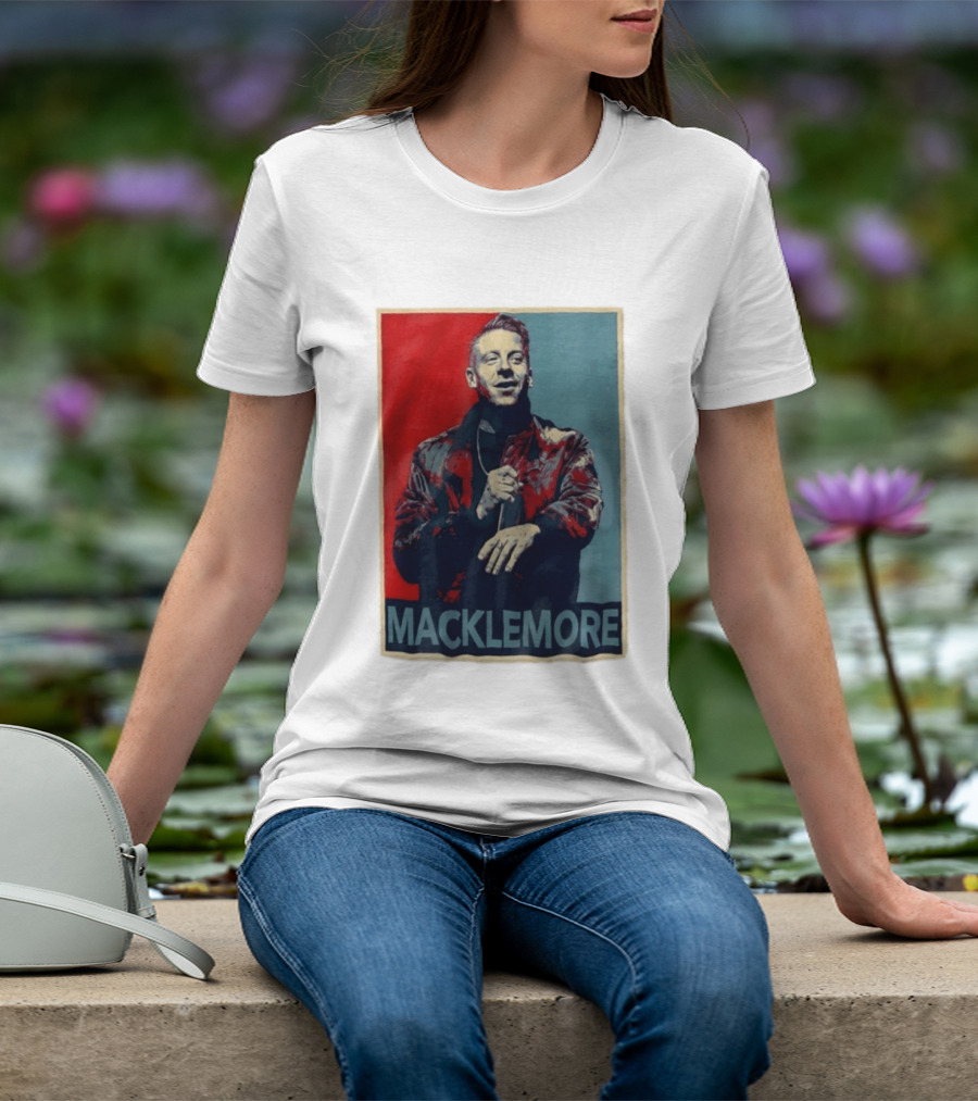 Macklemore Music Icon Red Blue T-Shirt