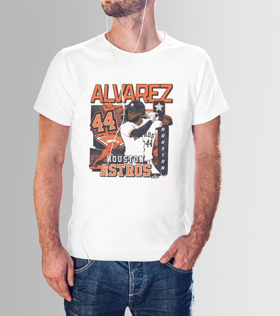 Yordan Alvarez 44 Houston Astros Player Edition MLB T-Shirt