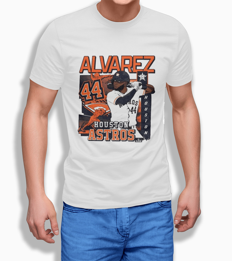 Yordan Alvarez 44 Houston Astros Player Edition MLB T-Shirt