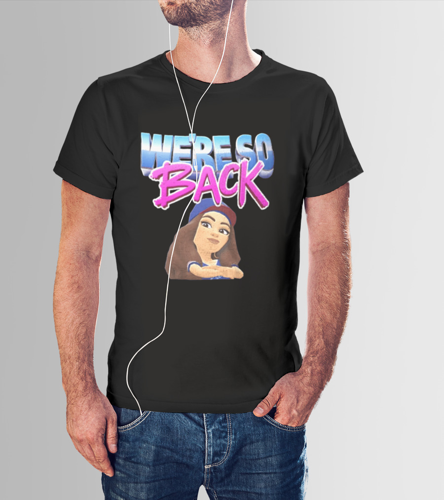 We're So Back Bitmoji Avatar Los Angeles Dodgers T-Shirt