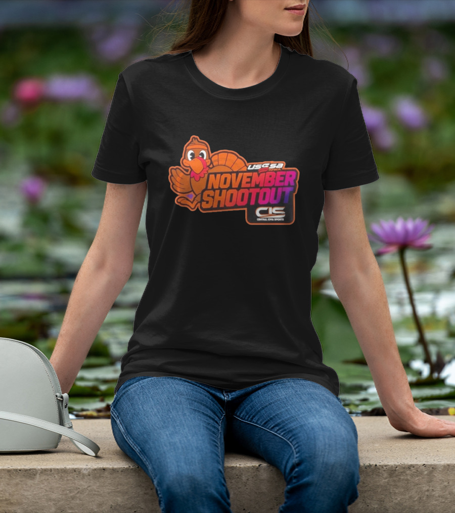 USSSA Iowa November Shootout CIS Central Iowa Sports Turkey 2026 T-Shirt