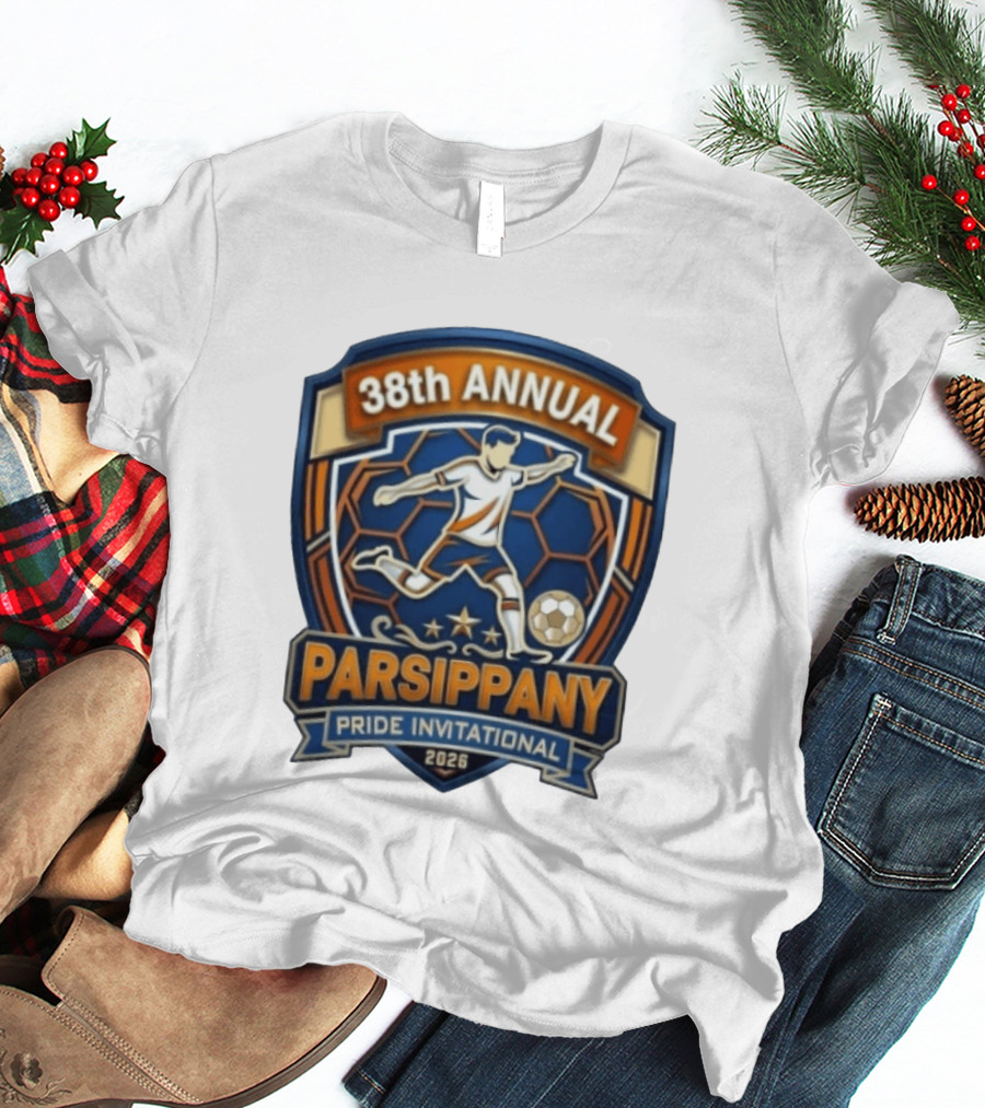 38th Annual Parsippany Pride Invitational 2026 Soccer Event T-Shirt