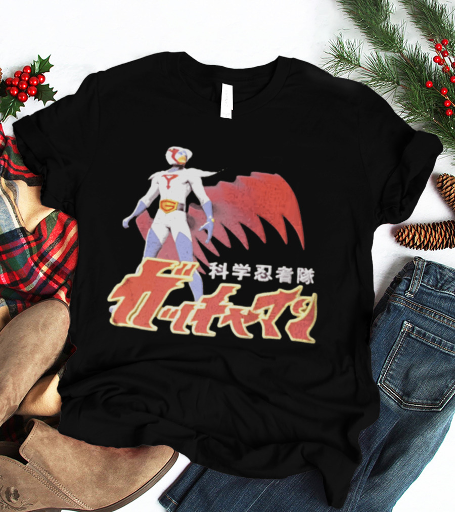 Ken The Eagle Science Ninja Team Gatchaman T-Shirt