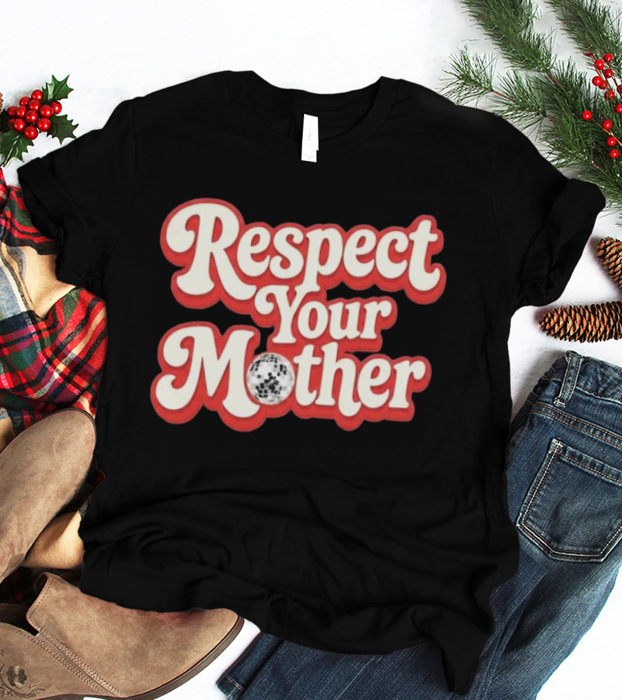 Respect Your Mother Soccer Ball 2026 T-Shirt