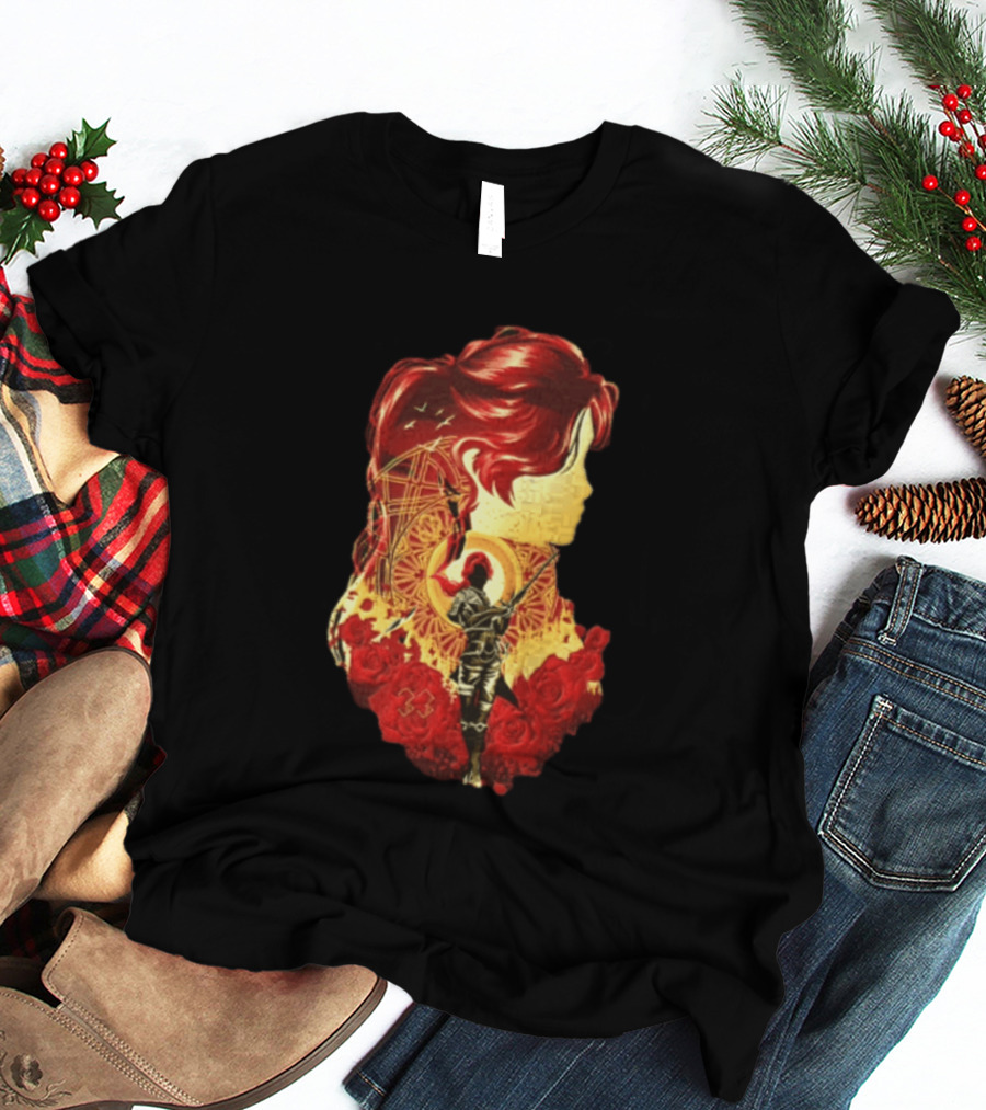 Rose Of Versailles Oscar Francois De Jarjayes Anime Manga Roses T-Shirt
