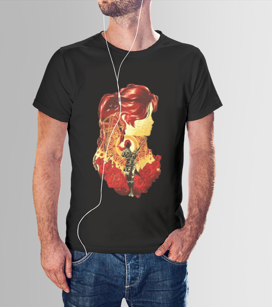 Rose Of Versailles Oscar Francois De Jarjayes Anime Manga Roses T-Shirt