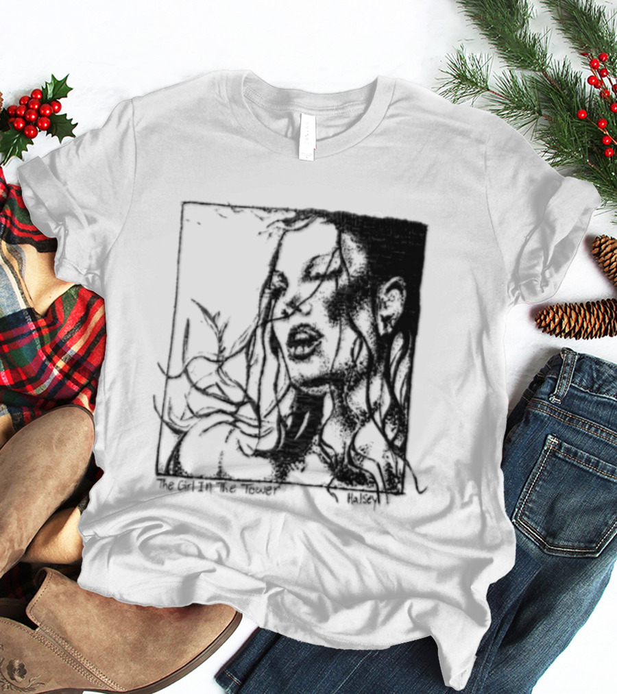 Halsey The Girl In The Tower Enchanted Forest Shadows T-Shirt