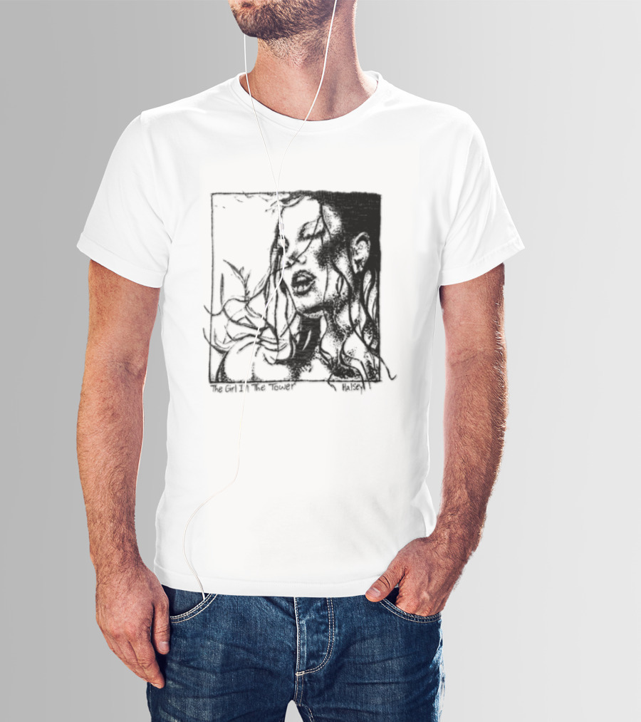 Halsey The Girl In The Tower Enchanted Forest Shadows T-Shirt