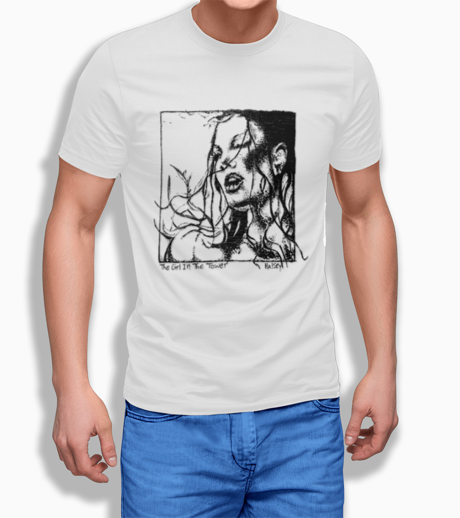 Halsey The Girl In The Tower Enchanted Forest Shadows T-Shirt