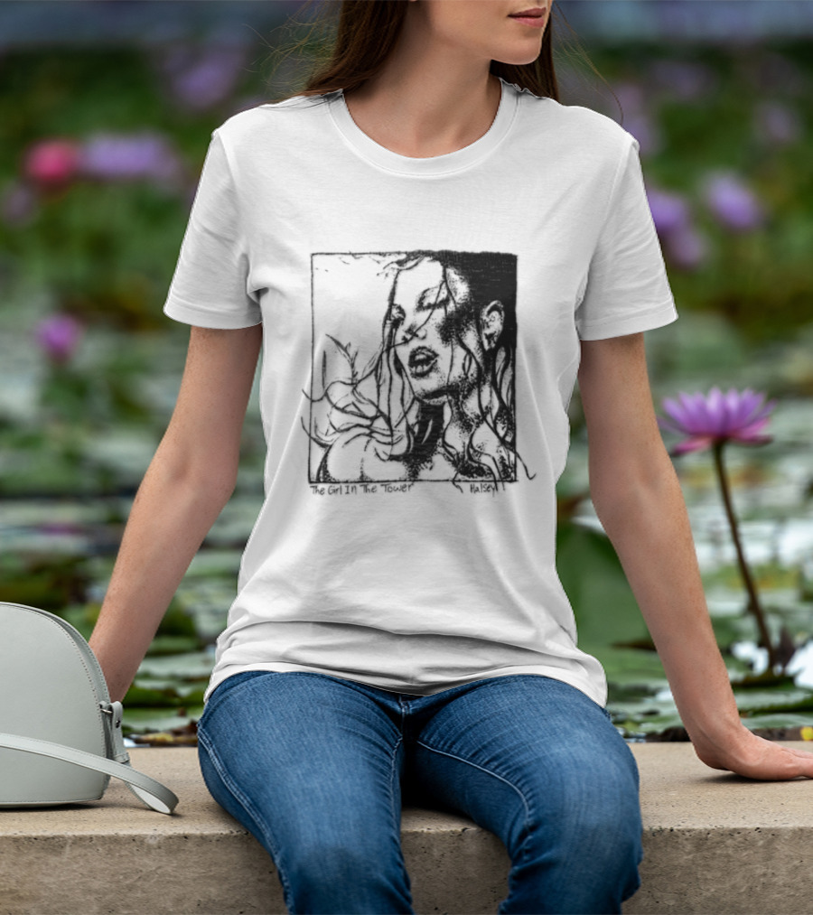 Halsey The Girl In The Tower Enchanted Forest Shadows T-Shirt