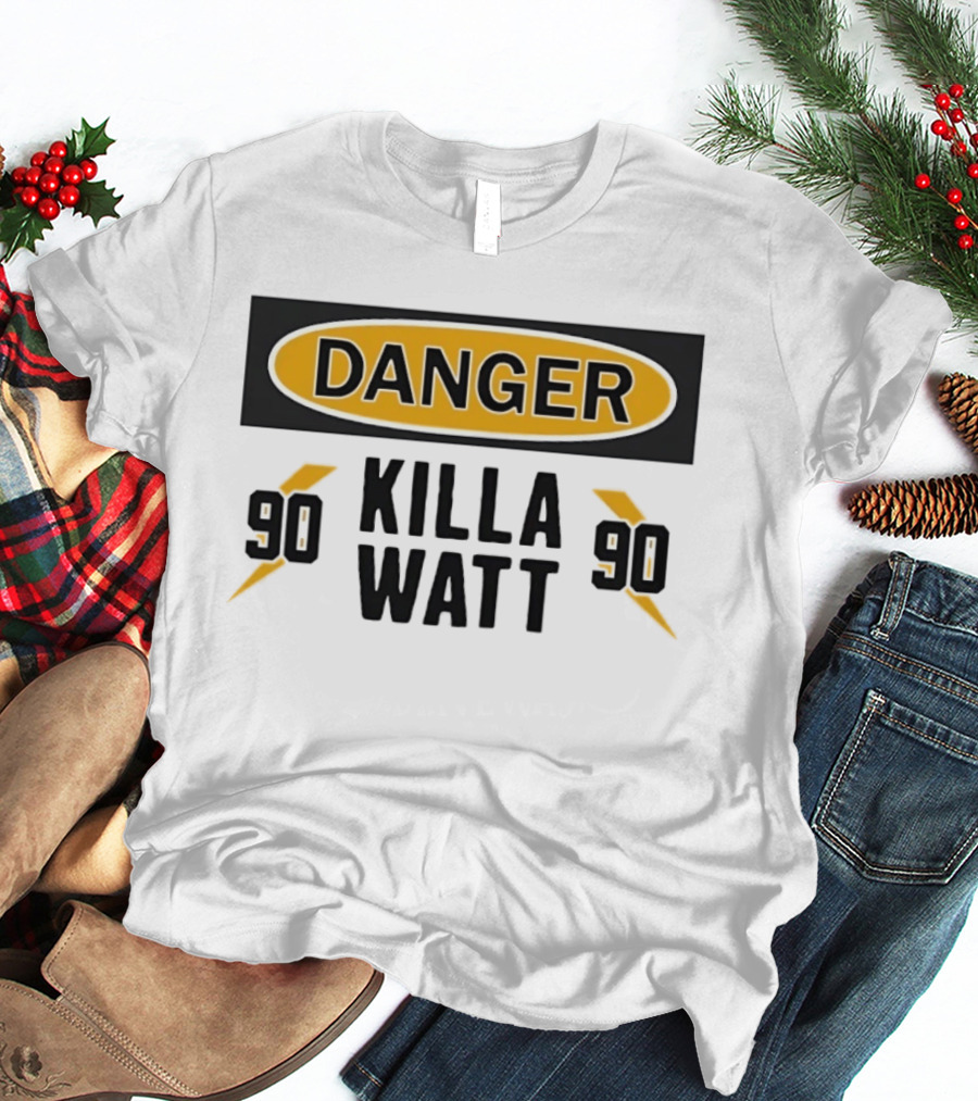 Danger Killa Watt 90 Pittsburgh Steelers TJ Watt T-Shirt