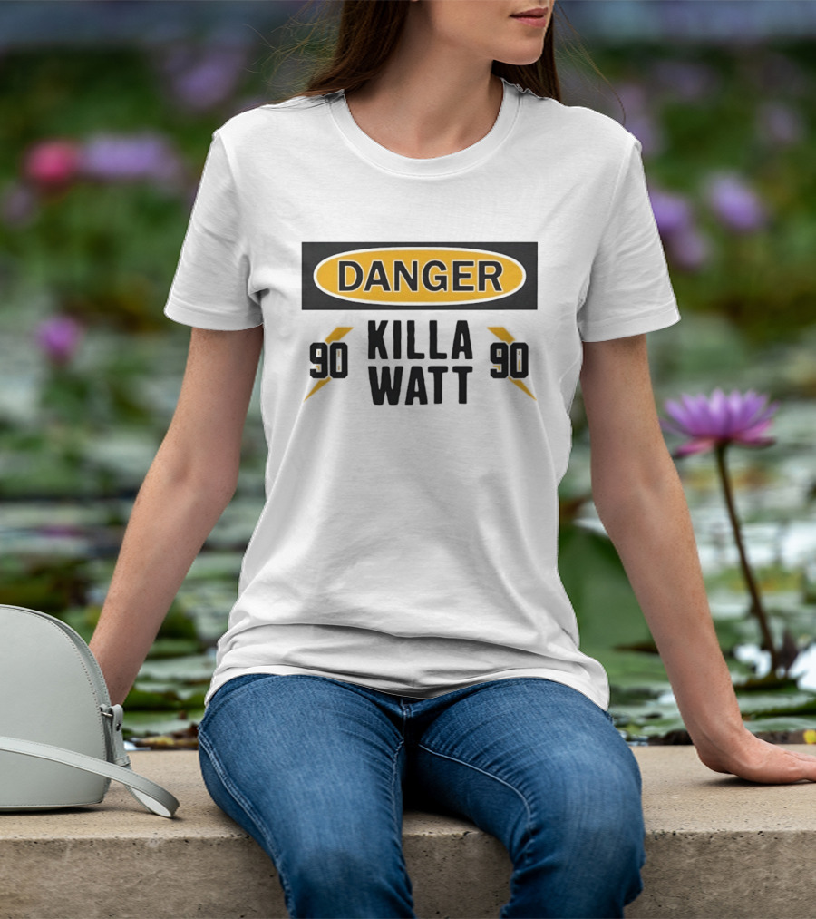 Danger Killa Watt 90 Pittsburgh Steelers TJ Watt T-Shirt