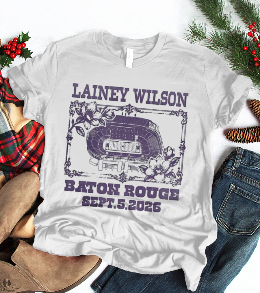 Lainey Wilson Baton Rouge September 5 2026 Vintage Concert T-Shirt