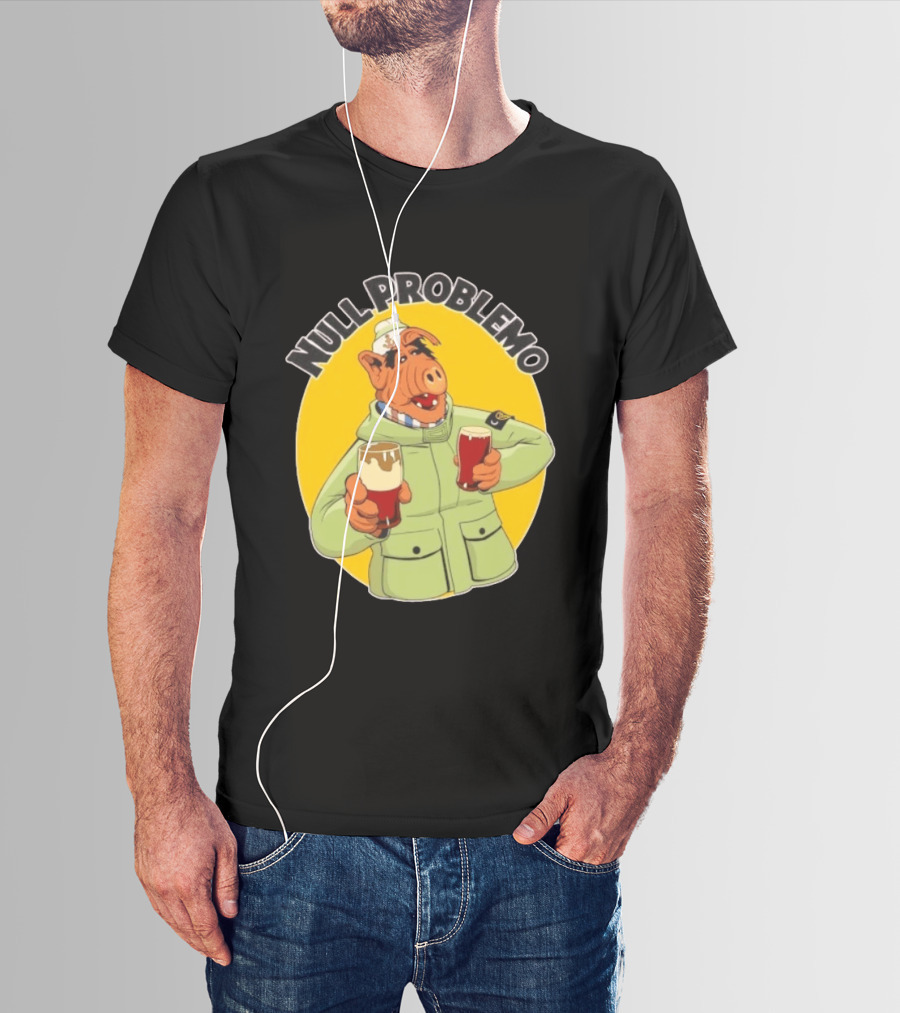 ALF Null Problemo Gordon Shumway 80s TV Show T-Shirt