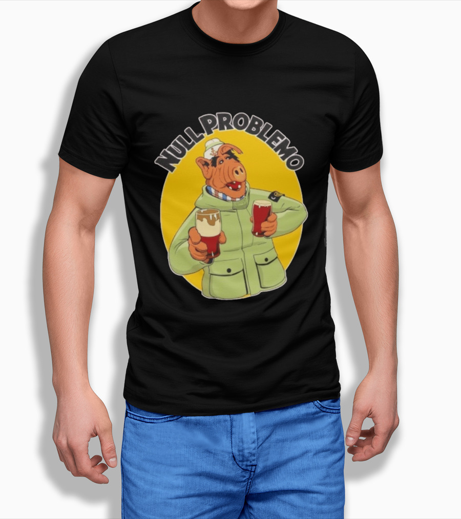 ALF Null Problemo Gordon Shumway 80s TV Show T-Shirt