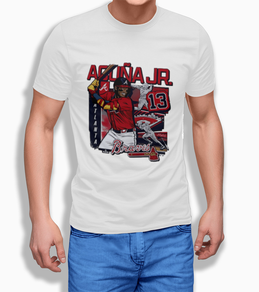 Ronald Acuna Jr. 13 Atlanta Braves 2026 Baseball MLB T-Shirt