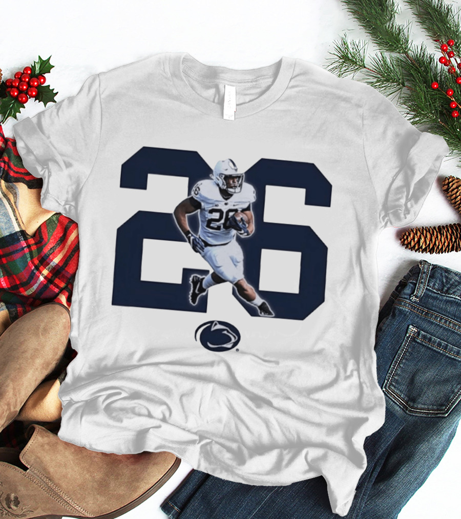 Penn State Nittany Lions Saquon Barkley Number 26 Football Player T-Shirt