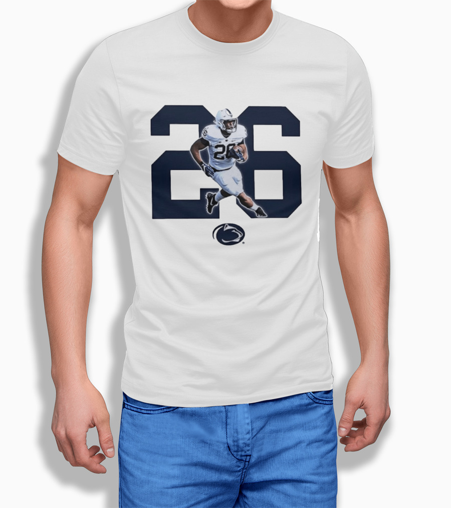 Penn State Nittany Lions Saquon Barkley Number 26 Football Player T-Shirt