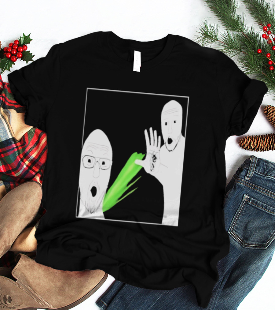 Soyjak Pointing Meme Wholesome Internet Reaction T-Shirt