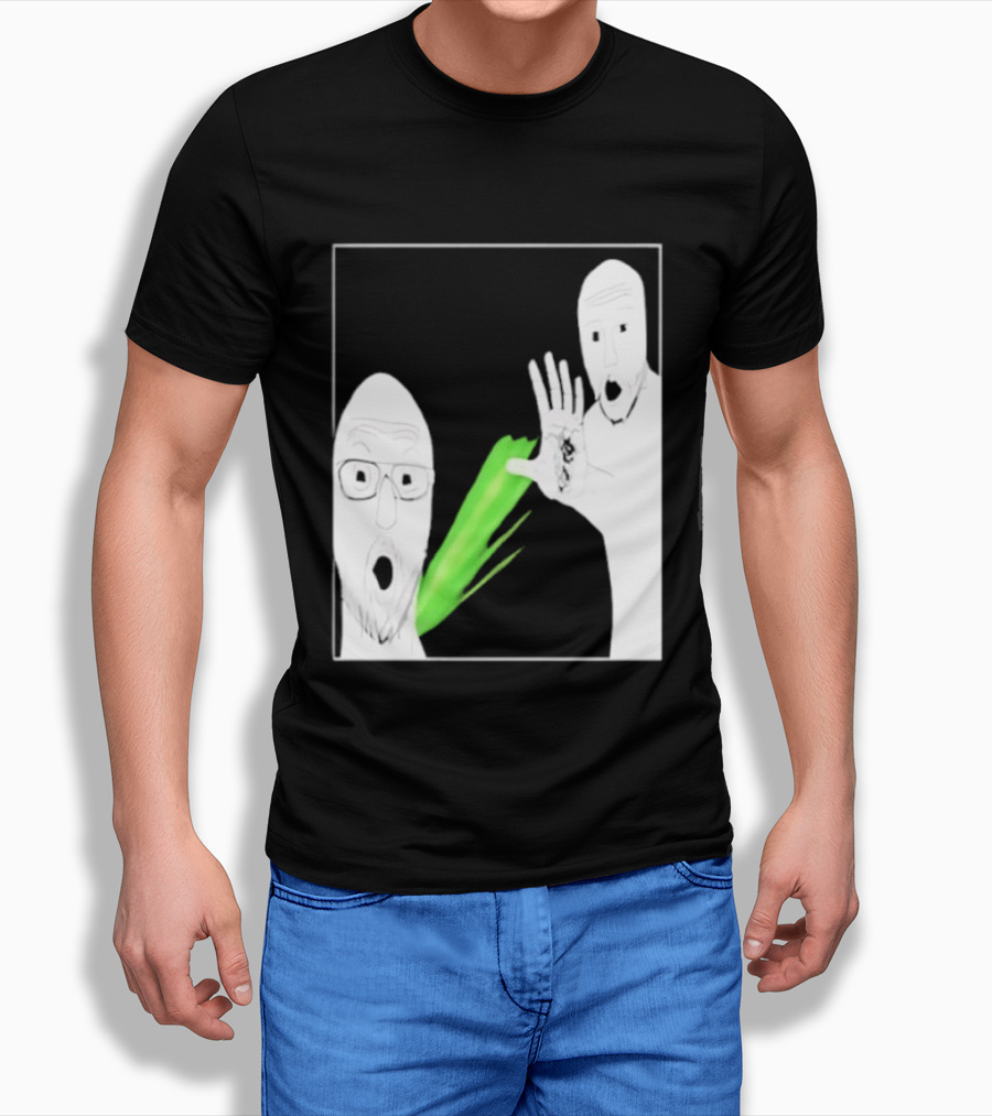 Soyjak Pointing Meme Wholesome Internet Reaction T-Shirt