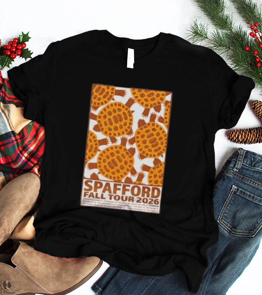 Spafford Fall Tour 2026 Turtles And Tour Dates T-Shirt