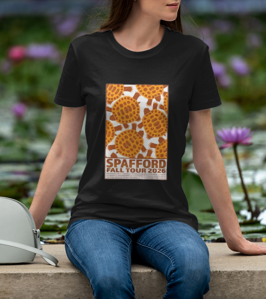 Spafford Fall Tour 2026 Turtles And Tour Dates T-Shirt