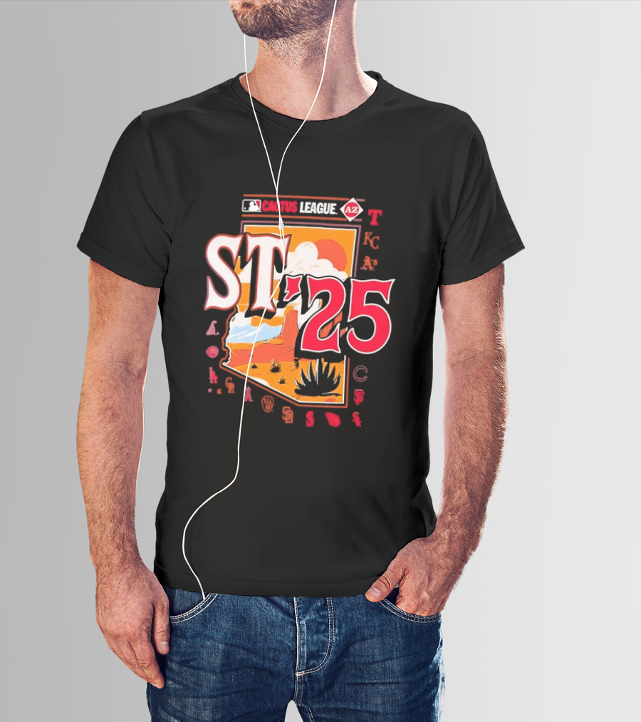 Cactus League 2025 Arizona Spring Training MLB AZ ST'25 T-Shirt