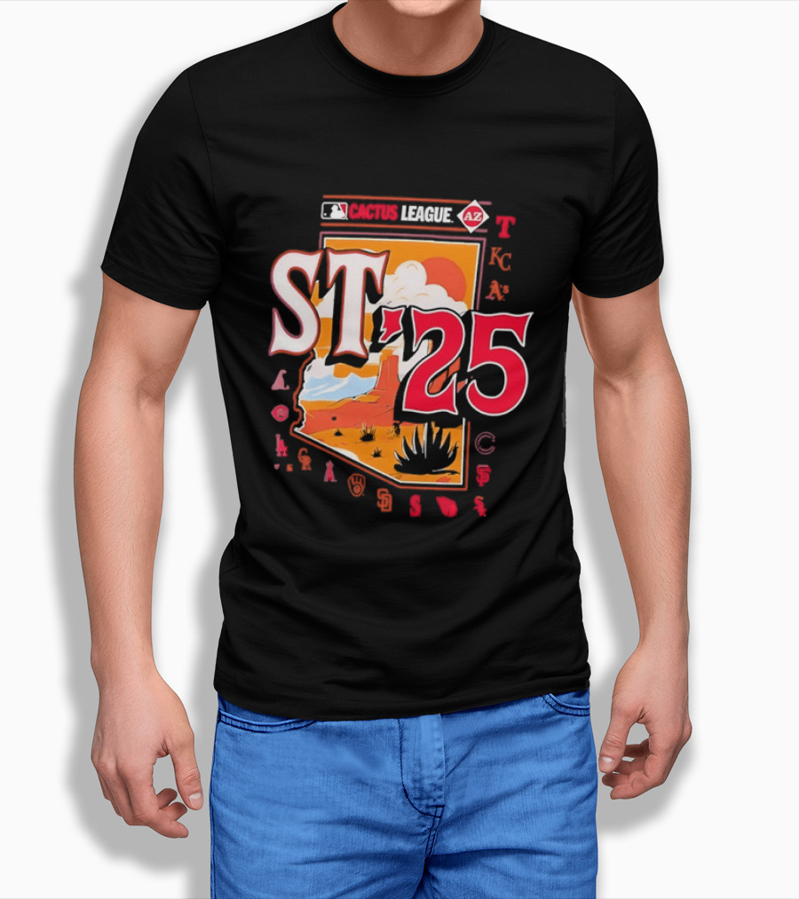 Cactus League 2025 Arizona Spring Training MLB AZ ST'25 T-Shirt