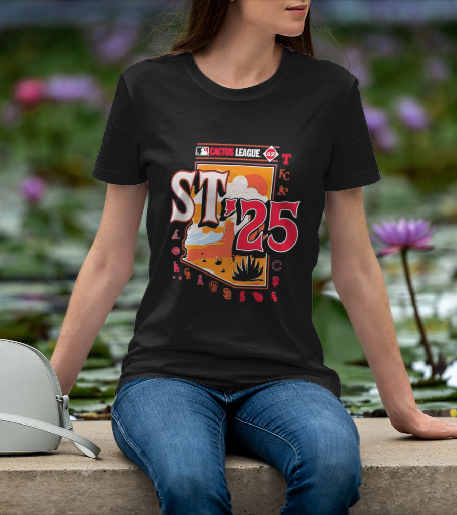 Cactus League 2025 Arizona Spring Training MLB AZ ST'25 T-Shirt