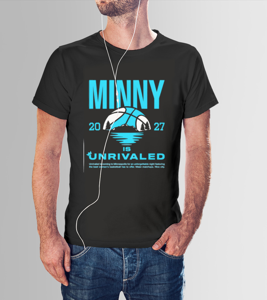 Minny 2027 Unrivaled Basketball Season 3 Bus Tour Event T-Shirt
