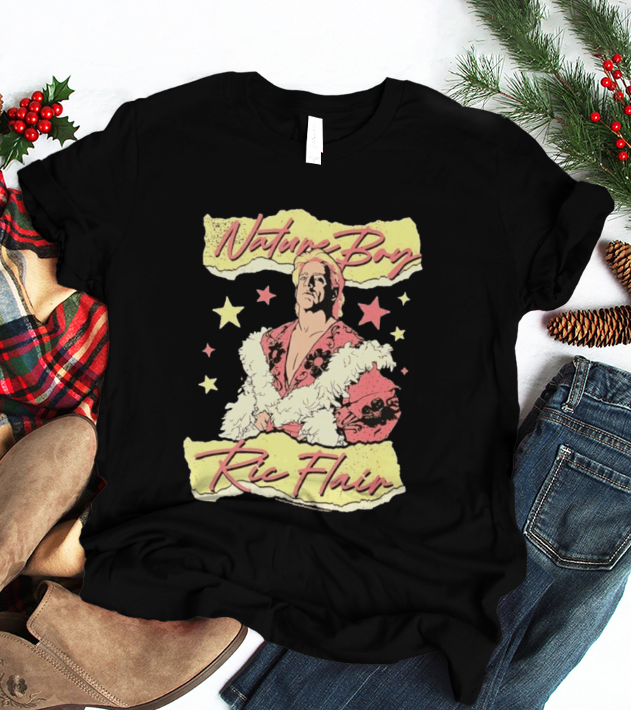 Nature Boy Ric Flair Distressed Vintage Wrestling T-Shirt