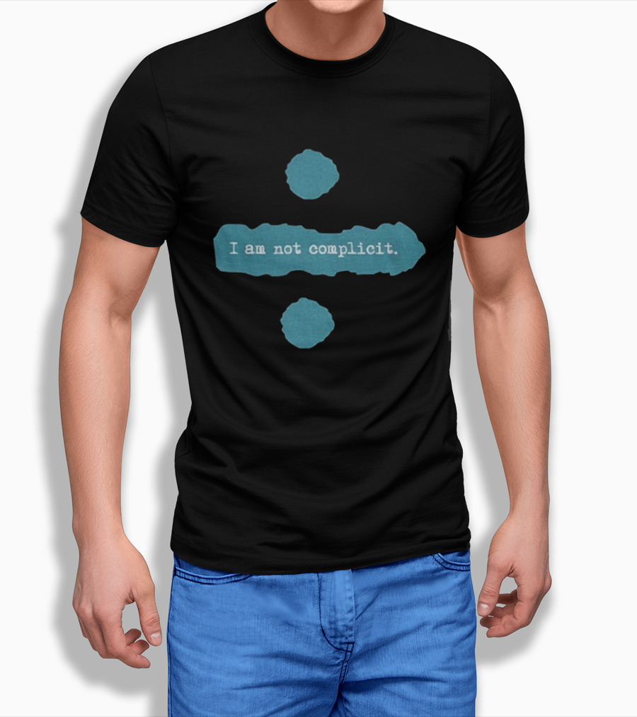 Ed Sheeran Divide Symbol I Am Not Complicit T-Shirt