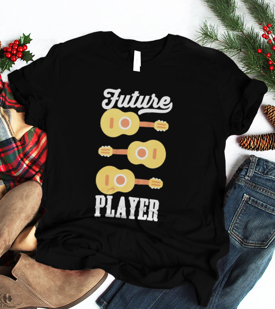 Future Dolly Guitar Music Player T-Shirt