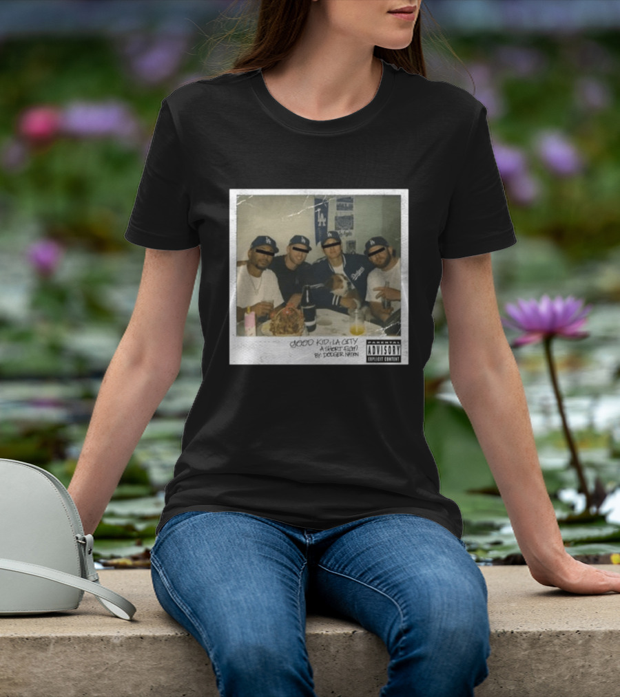Good Kid La City A Short Film By Dodger Nation La Dodgers Baseball Team T-Shirt