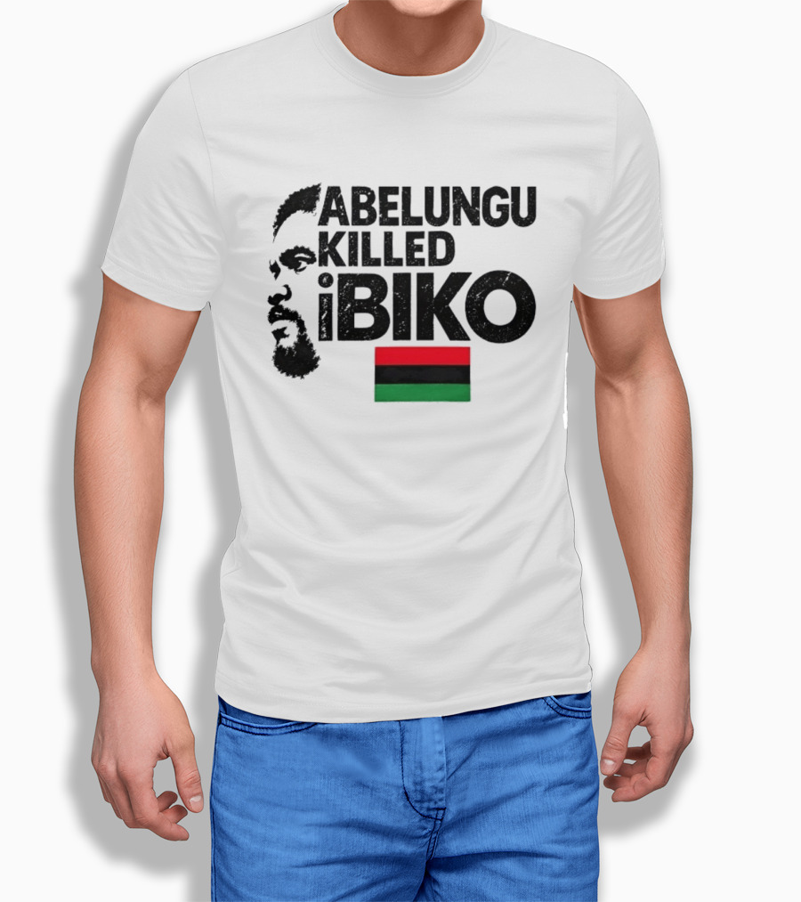 Abelungu Killed Biko Steve Biko Anti Apartheid Activist Flag T-Shirt
