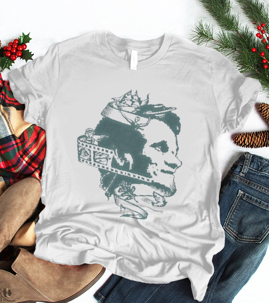 Abraham Lincoln Nautical Film Reel Image T-Shirt