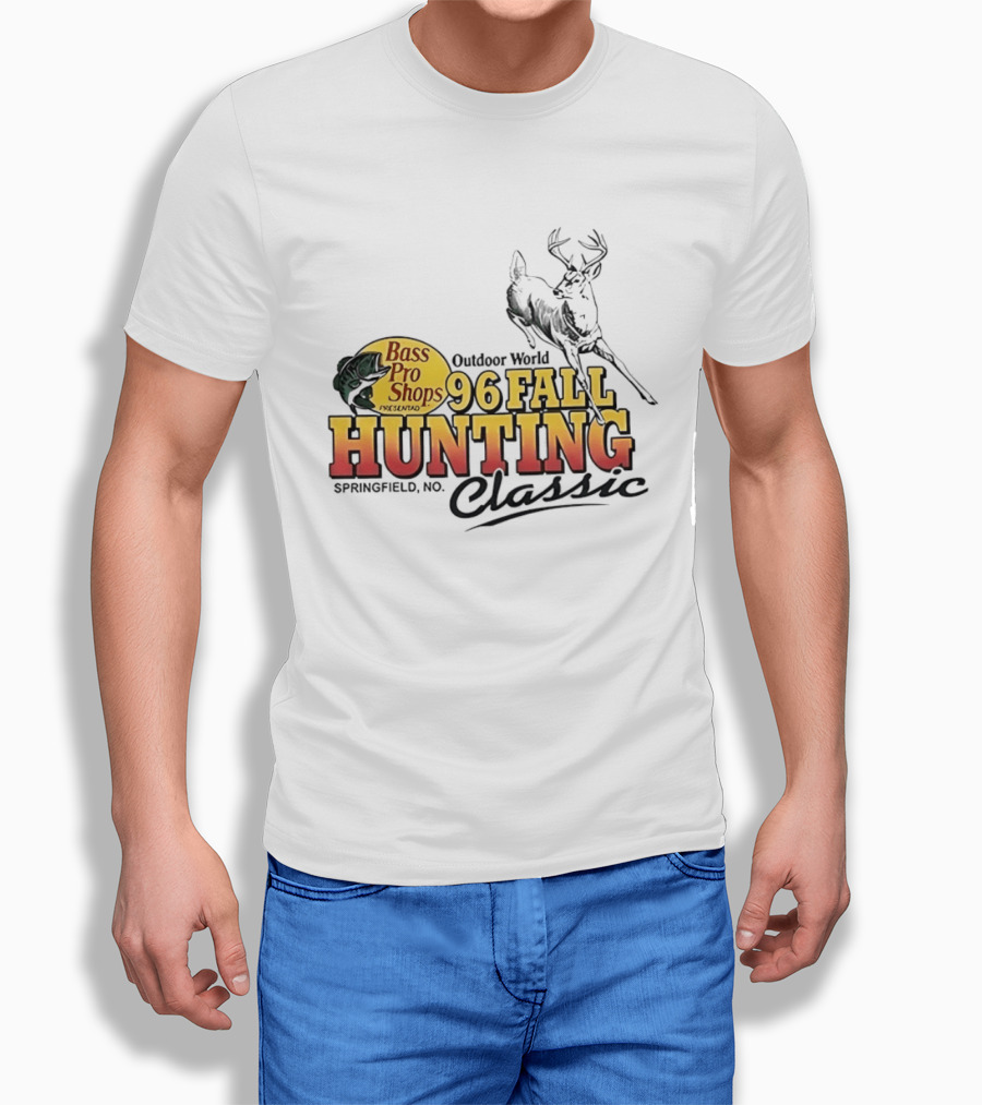 Bass Pro Shops Outdoor World 96 Fall Hunting Classic Springfield MO T-Shirt