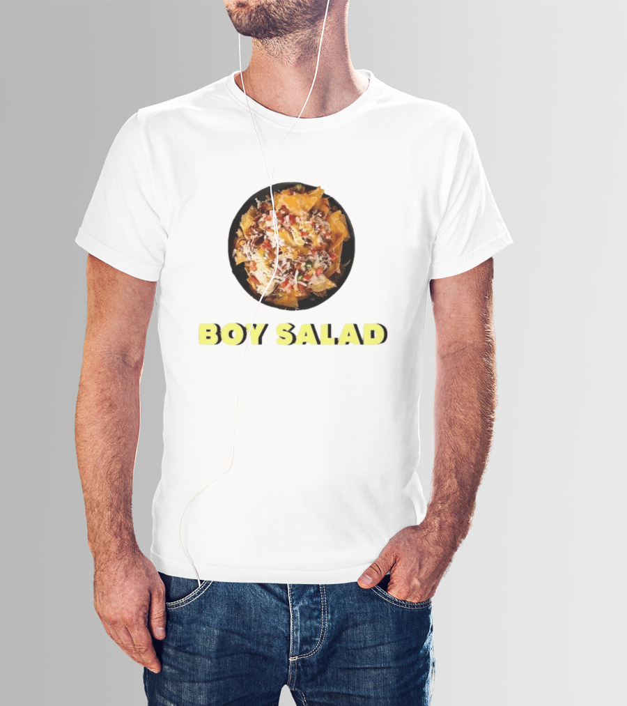 Boy Salad Nachos Snack Meme Food T-Shirt