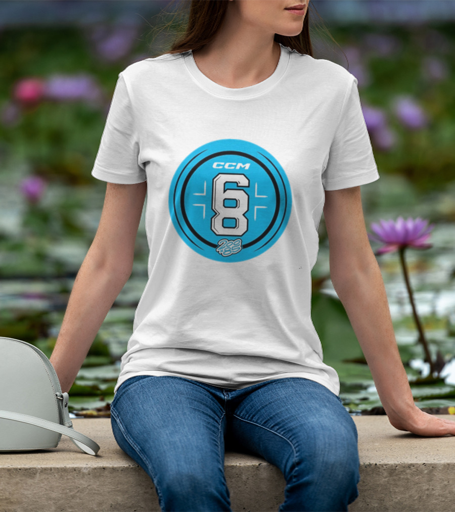 CCM 68 200×85 Tournament Series 2026 Iconic Blue Circle T-Shirt