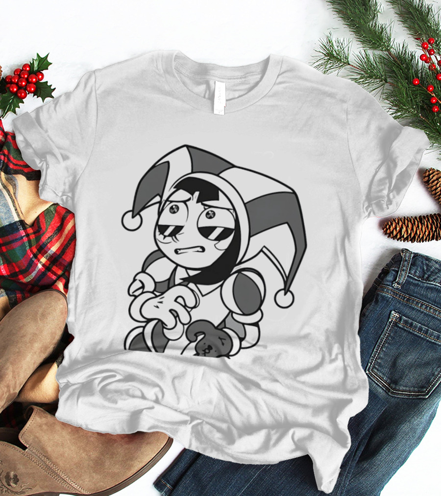 Jester Indie Animation Character Glitch Productions T-Shirt