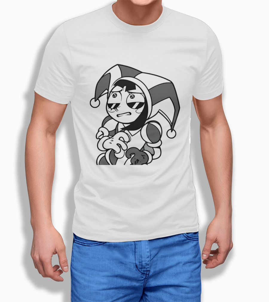 Jester Indie Animation Character Glitch Productions T-Shirt