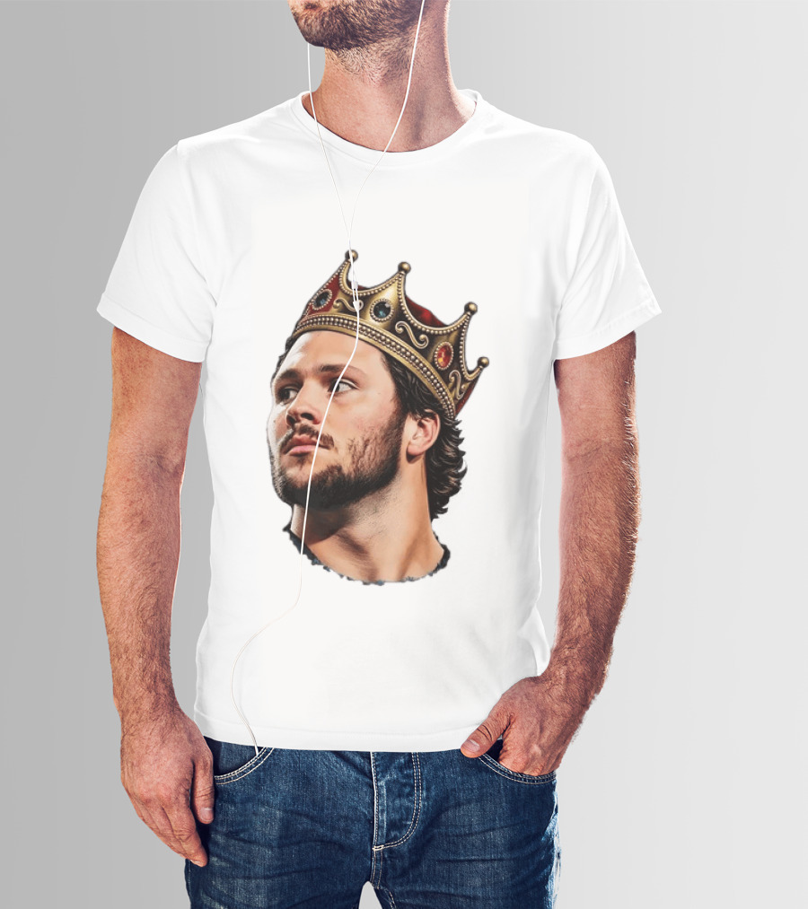 Josh Allen Buffalo Bills King Crown Football T-Shirt
