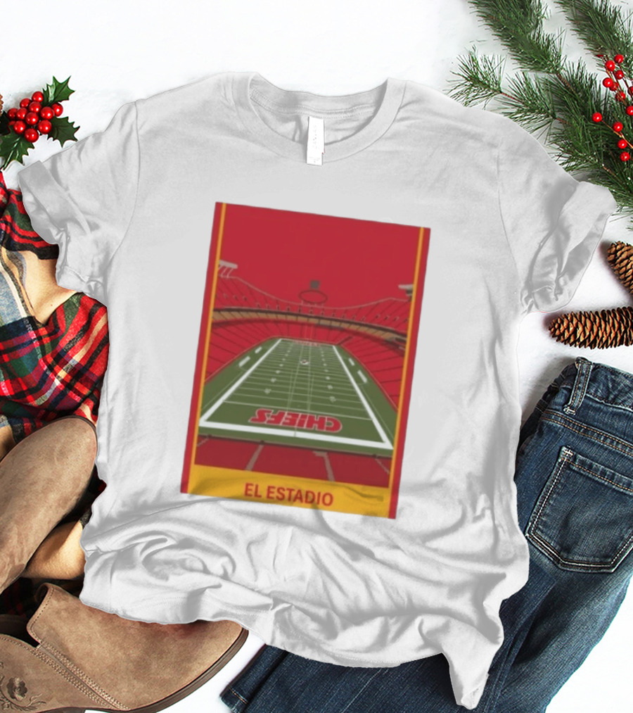 Kansas City Chiefs El Estadio Stadium Chiefs Field T-Shirt