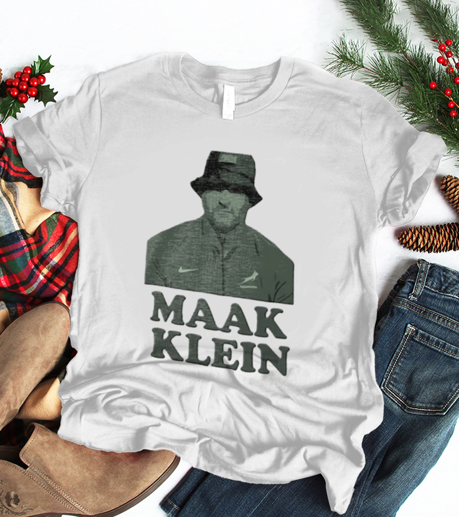 Rassie Erasmus South Africa Rugby Maak Klein Nike Jacket T-Shirt