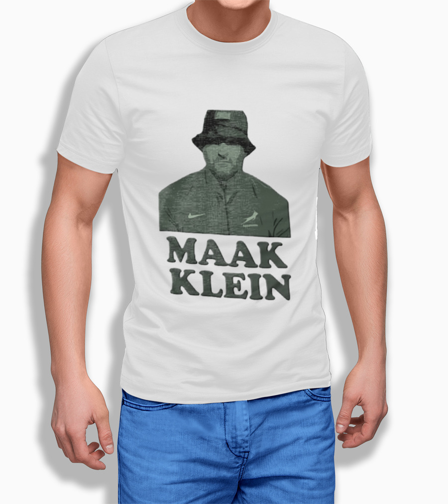 Rassie Erasmus South Africa Rugby Maak Klein Nike Jacket T-Shirt
